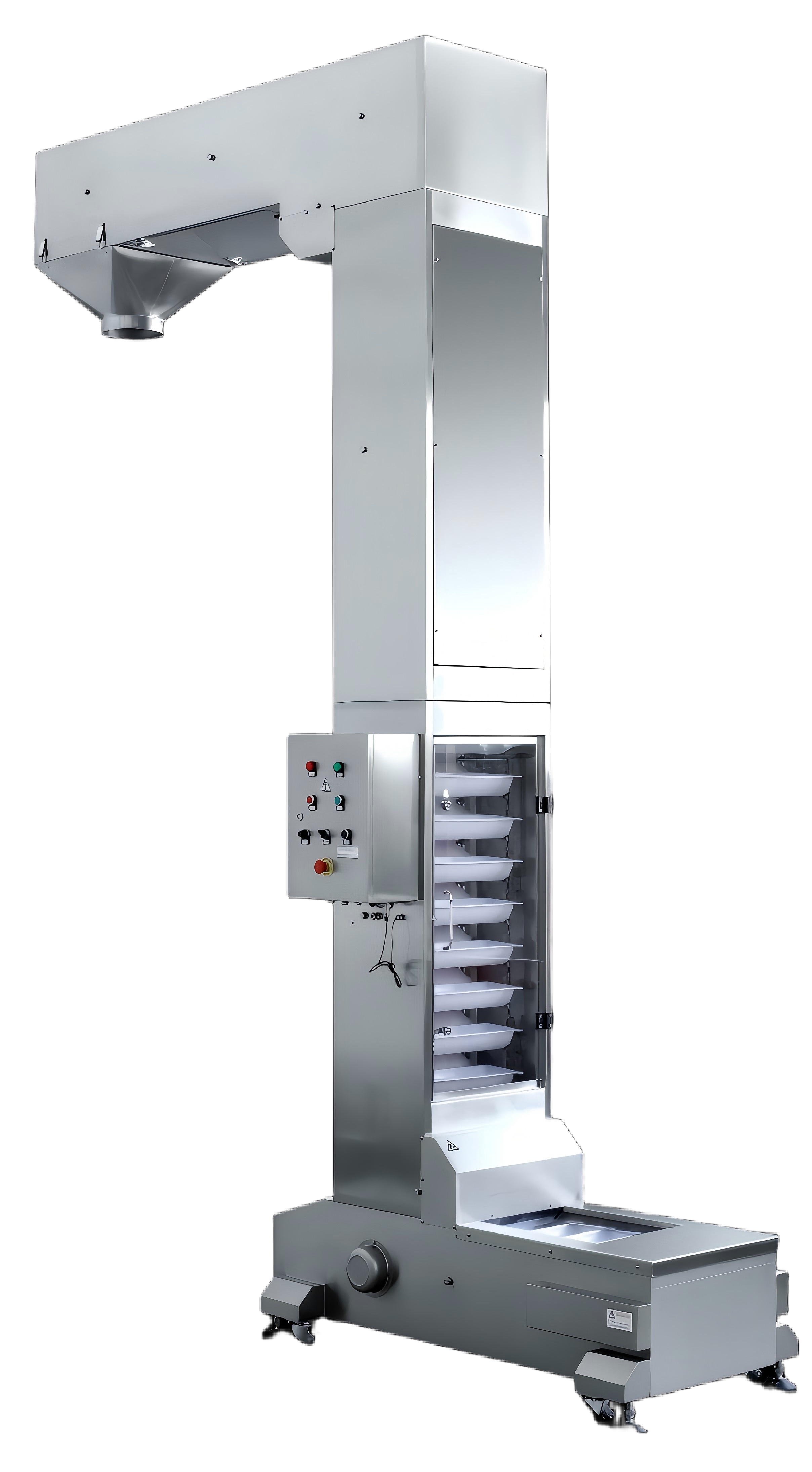  Elevador de cubo en forma de Z 